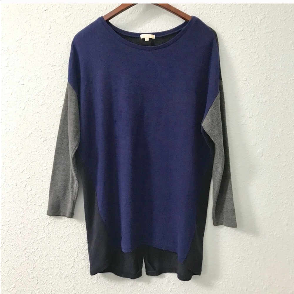 Color block tunic